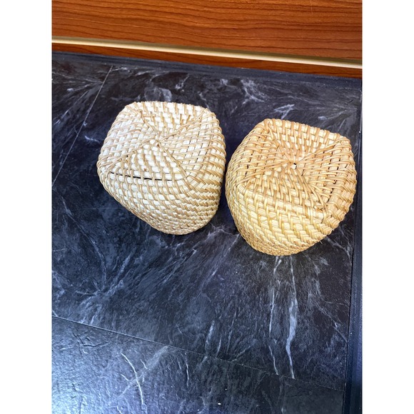 Handmade Rattan Organizer Set - Picture 3 of 3